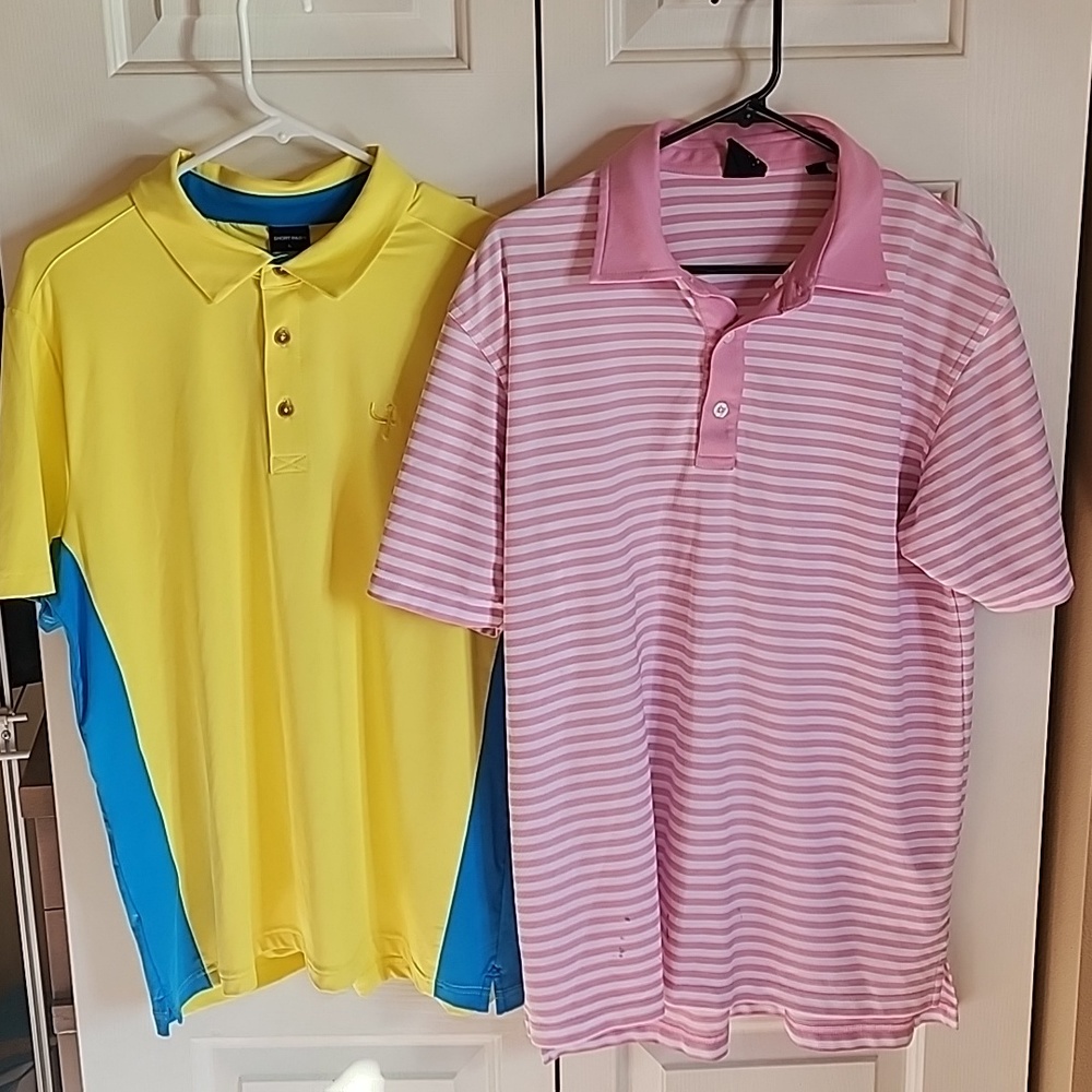 2 golf polos